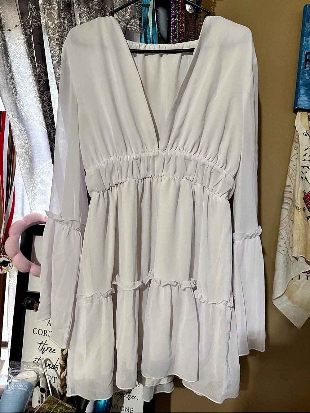 White Mini Dress